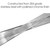 Durable 304 Stainless Steel Square Hole Indoor Shower Grate for Modern Australian Bathrooms