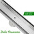 Modern 800mm Stainless Steel Tile Insert Linear Shower Grate with Centre Outlet for Australian Bathrooms
