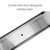 Modern Chrome Tile Insert Stainless Steel Square Shower Floor Waste for Contemporary Australian Bathrooms