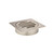 Meir Square Champagne Brass Shower Floor Waste 80mm Outlet for Modern Australian Bathrooms