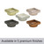 Modern Meir Square Stainless Steel Tile Insert Shower Floor Waste with 100mm Outlet for Australian Bathrooms