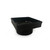Modern 100mm Matte Black Square Tile Insert Shower Floor Waste for Contemporary Australian Bathrooms