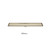 Radiant Brushed Nickel 316 Stainless Steel Tile Insert Linear Shower Grate 600mm for Modern Australian Bathrooms