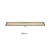 Radiant Warm Brushed Nickel Tile Insert Linear Shower Grate for Modern Australian Bathrooms