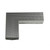 Durable Stainless Steel Corner Piece for 120mm Wide Indoor Shower Grates for Modern Australian Bathrooms