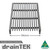 Modern DrainTEK 100mm Stainless Steel Wedge Wire Shower Grate Insert for Australian Bathroom Renovations