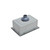 Meir Lavello gunmetal black half bowl kitchen sink with noise-reducing technology, ideal for modern Australian bar or prep areas.
