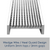 DrainTEK 111mm Wedge Wire Grate Insert, 316L Stainless Steel Heel Guard for Reln Storm Water Drainage, Australia