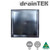 DrainTEK 304mm Square 316 Stainless Steel Pool Skimmer Box Lid with 277mm Outlet and 30mm Inlay Depth, Renovator Store Australia.