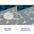 Comparison between a standard ABS plastic tile inlay floor waste and the premium DrainTEK stainless steel tile insert shower grate for Australian bathrooms.