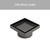 Matte Black Tile Insert Floor Waste 90mm Outlet for Modern Australian Bathrooms