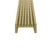 DrainTEK 39mm Brass Wedge Wire Heel Guard Style Drain Grate Insert for Outdoor and Indoor Drainage in Australia