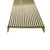 DrainTEK wedge wire 120mm indoor linear shower grate in 316L stainless steel, custom-made in Melbourne, Australia.