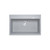 Carysil Waltz 780mm Concrete Grey Granite Kitchen Sink for Modern Kitchens Australia