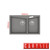 Carysil CGDB Concrete Grey Double Bowl Granite Kitchen Sink for modern Australian homes