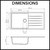 Carysil Waltz Concrete Grey Single Bowl Granite Kitchen Sink Dimensions Diagram Australia