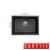 Modern Matte Black Granite Single Big Bowl Kitchen Sink for Australian Homes