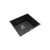 Modern Carysil Magic Salsa Matte Black Granite Kitchen Sink available at Renovator Store Australia.