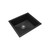 Modern Matte Black Granite Single Bowl Kitchen Sink for Contemporary Australian Homes
