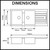 Detailed technical drawing showing the dimensions of a 1160mm double bowl granite kitchen sink with drainboard, available at Renovator Store Australia.