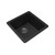 Black Granite Quartz Stone Kitchen Laundry Square Single Bowl Bar Sink - Renovator Store Australia