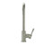 Swedia Klaas Stainless Steel Kitchen Mixer Tap Front View in Brushed Chrome Finish for Modern Australian Kitchens