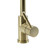 Swedia Brushed Brass Kitchen Sink Mixer Tap with Single Pin Lever, Gold PVD Finish - Renovator Store Australia