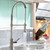 Modern Swedia Prima stainless steel kitchen mixer tap in a contemporary Australian kitchen setting.