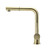 Swedia Sigge Brushed Brass Gooseneck Kitchen Mixer Tap Spout - Renovator Store Australia