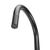 Modern Black PVD Stainless Steel Goose Neck Kitchen Mixer Tap with Pull-Out Spray for Australian Homes