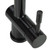 Modern Satin Black Kitchen Mixer Tap with Elegant Goose Neck Design, available at Renovator Store Australia.