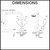 Detailed technical dimensions diagram for the Swedia Sigge high-neck kitchen mixer tap, featuring precise measurements for Australian kitchen installations.