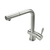 Modern Brushed Brass Square Neck Kitchen Mixer Tap - Swedia Sigge, Australia