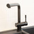 Modern High-Angled Neck Black Kitchen Mixer Tap for Australian Homes