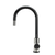 Swedia Klaas Brushed Stainless Steel and Black Kitchen Mixer Tap for modern Australian kitchens.