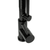 Front view of the Swedia Signatur satin black kitchen mixer tap lever, a modern fixture for Australian homes.