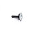 Manovella Matte Black Wall Mounted Straight Door Stop - 75mm Stainless Steel Door Protector for Modern Australian Homes