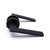 Manovella Hamilton Matte Black Privacy Door Lever Handle with Round Rose for Modern Australian Home Renovations