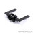 Manovella Hamilton Matte Black 130mm Privacy Door Handle on Round Rose for Modern Australian Home Interiors
