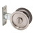 Manovella Round Sliding Cavity Privacy Lock in Brushed Nickel for Modern Australian Home Renovations