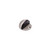 Modern Half Moon Floor Mounted Door Stop in Brushed Nickel Finish for Australian Home Interiors