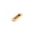 Modern Satin Brass Sliding Door Flush Pull 120mm x 40mm for Contemporary Australian Homes