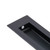 Manovella 120mm x 40mm Matte Black Sliding Door Flush Pull for Modern Australian Home Renovations