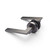 Manovella Hamilton Gunmetal Passage Door Handle with Round Rose for Modern Home Interiors in Australia