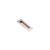 Modern Rectangular Satin Brass Sliding Door Flush Pull 120mm x 40mm for Contemporary Australian Homes