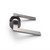 Manovella Hamilton Gunmetal Privacy Door Lever Handle with Round Rose for Modern Australian Home Interiors