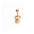 Modern Satin Brass Magnetic Wall Mounted Door Stop for Contemporary Australian Home Interiors