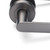 Manovella Fairhaven Gunmetal Passage Door Lever Handle with Round Rose for Modern Australian Homes