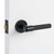 Manovella Rosedale Matte Black Knurled Passage Door Handle Installation Guide for Australian Home Renovations