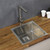 Modern Single Bowl Stainless Steel Kitchen Sink in Compact Australian Home Kitchen
